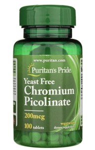 Chromium Picolinate 200mcg 100 capsules Puritan's Pride