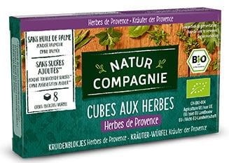 BROTH - VEGETABLE CUBES BIO 80 g  - NATUR COMPAGNIE