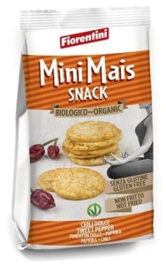 Maïssnack met chili zonder gluten 50g EKO Fiorentini