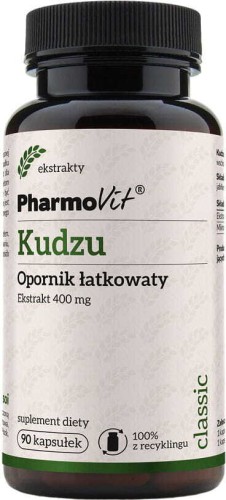 Kudzu (Pueraria lobata) extract, 400 mg 90 capsules PharmoVit