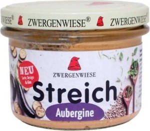 SUNFLOWER PASTE WITH EGGPLANT GLUTEN-FREE BIO 180 g - ZWERGENWIESE
