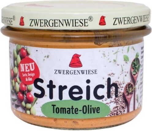 ZONNEBLOEMPASTA MET TOMATEN EN OLIJVEN GLUTENVRIJ BIO 180 g - ZWERGENWIESE