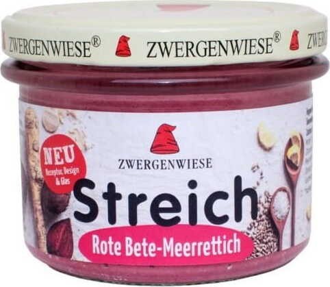 BEET, SUNFLOWER AND HORSERADISH PASTE GLUTEN FREE BIO 180 g - ZWERGENWIESE