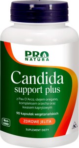 Candida Support plus 90 kapsułek Pro Natura