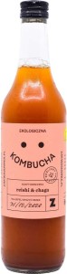 KOMBUCHA MET REISHI EN CHAGA BIO 500 ml - ACIDOMY