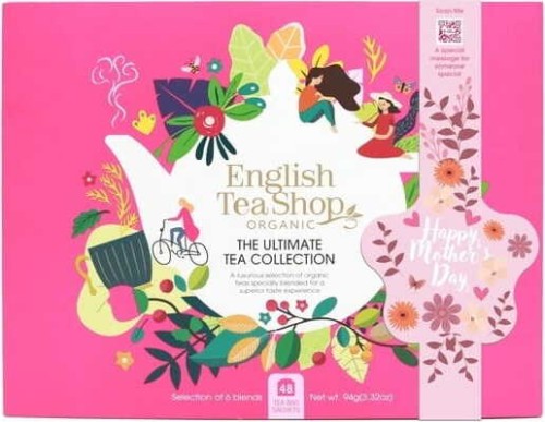 Pink tea set (48x2) BIO 94 g English Tea Shop Organic