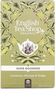 Kruidenthee met kaneel, moringa en gember (20x1.75) BIO 35 g English Tea Shop Organic