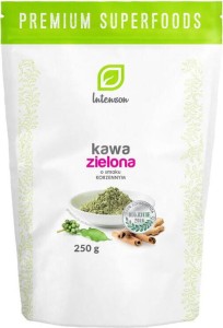 Green ground coffee with a spicy flavor 250g Intenson