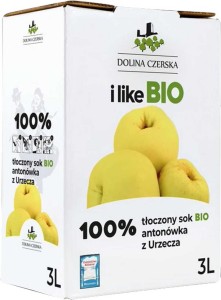 APPLE JUICE ANTONÓWKA NFC BIO 3 L - CZERSKA VALLEY