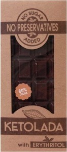 PLATE WITHOUT ADDED SUGARS 100 g - KETOLADE