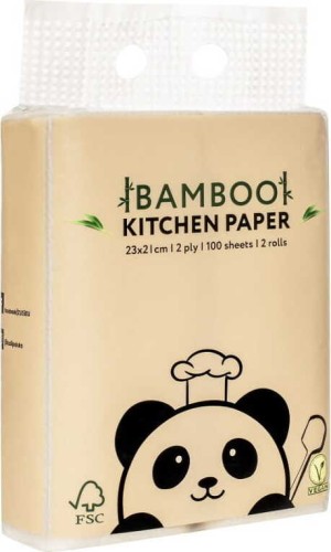 2 ROLLEN BAMBOE KEUKENHANDDOEK - ZUZII