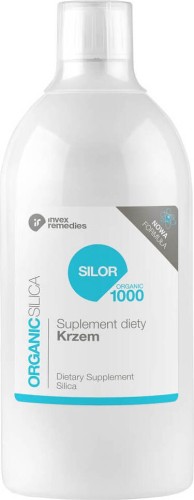 Krzem Silor Organic 1000 OrganicSilica 1000ml Invex Remedies