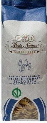 PASTA (RIJST EENMALIG) FUSILLI GLUTENVRIJ BIO 250 g - NATURA PASTA