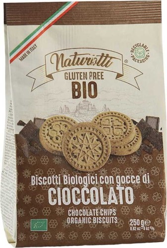 RICE CAKES WITH CHOCOLATES BIO GLUTEN-FREE CHOCOLATE 250 g - NATURA PASTE