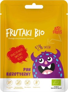 Gummies PAN EXOTIC GLUTEN-FREE BIO 50 g - FRUTAKI