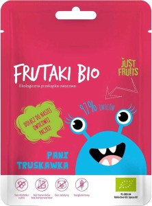 Gummies MRS STRAWBERRY GLUTEN FREE BIO 50 g - FRUTAKI