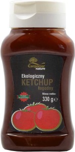 Mild BIO GLUTEN FREE KETCHUP 330 g - CAMPOMAR NATURE