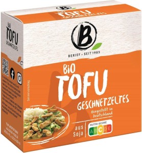 SLICED TOFU (STRIPS) GLUTEN-FREE BIO 180 g - BERIEF