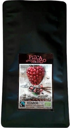 Komoe (Himbeere) heiße Schokolade fair gehandelt BIO 750 g - PIZCA DEL MUNDO