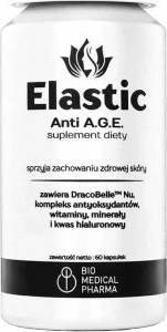 Elastic Anti A.G.E. DracoBelle Nu antioxidants vitamins, minerals and hyaluronic acid 60 capsules Bio Medical Pharma