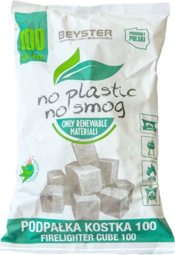 Kindling CUBES 100 pieces - BEYSTER