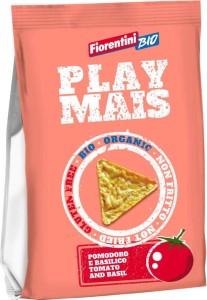 Tomato corn crisps with basil, gluten-free 40g EKO Fiorentini