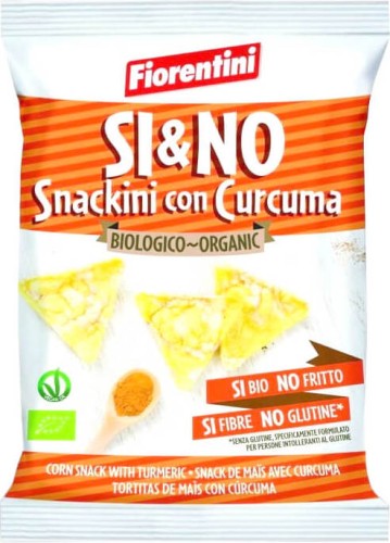 Corn mini snack with turmeric without gluten 20g EKO Fiorentini
