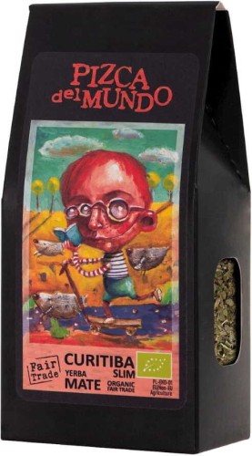 YERBA MATE CURITIBA SLIM (DIGESTION) FAIR TRADE BIO 100 g - PIZCA DEL MUNDO