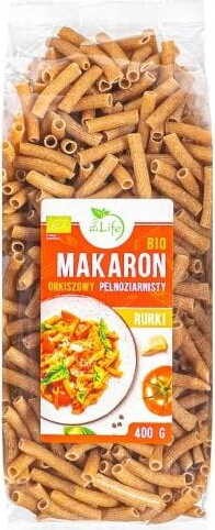 Whole grain spelled pasta tube 400g EKO Bio Life