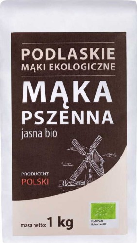 Mąka pszenna jasna 1kg EKO Bio Life