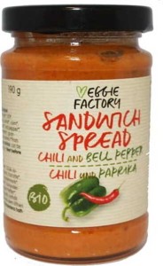 Chili pepper paste 190g EKO Veggie Factory