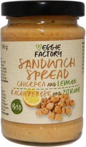 Pasta with chickpeas and lemon 190g EKO Veggie Factory