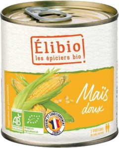 Sweet corn in a can 300g EKO Elibio