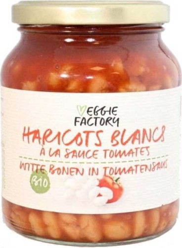 Beans in tomato sauce EKO Veggie Factory 360g