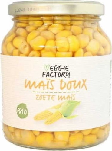 Sweet corn 340g EKO Veggie Factory