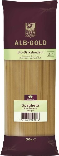 Makaron orkiszowy spaghetti 500g EKO ALB-GOLD