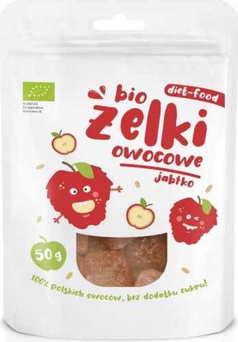 Jelly Beans met Appel 50g EKO Diet-Food.pl