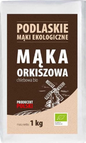 Mąka orkiszowa chlebowa 1kg EKO Bio Life
