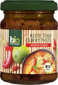 Rode currypasta 125g EKO Bio-Zentrale