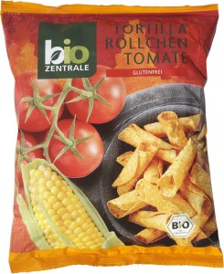 Chipsy tortilla rurka bez glutenu 125g EKO Bio-Zentrale