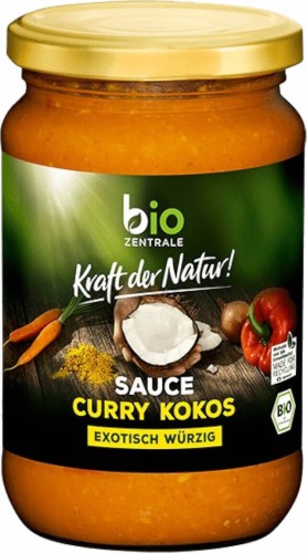 Currysaus - kokos 340ml EKO Bio-Zentrale