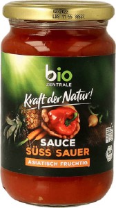 Zoetzure saus 340ml EKO Bio-Zentrale