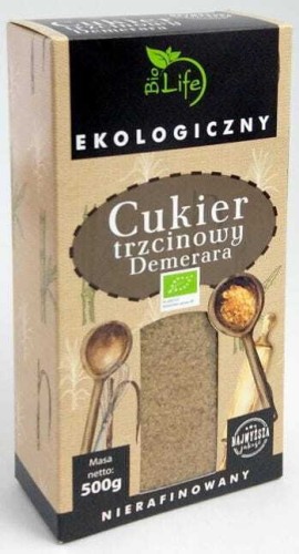 Cane sugar 500g EKO Bio Life