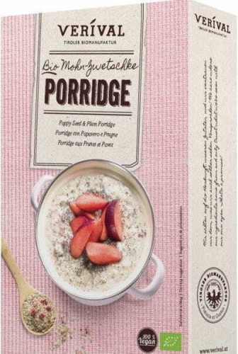 Porridge with poppy seeds and plums 450g EKO Verival