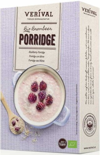 Havermout met bramen 450g EKO Verival