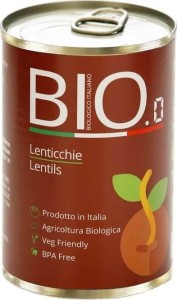 Lentils in a can 400g EKO Gestal