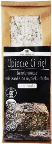 Mieszanka chlebowa z czarnuszką bez glutenu 500g Pięć Przemian
