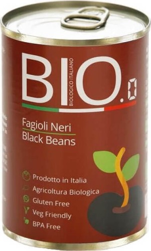 Canned black beans without gluten 400g EKO Gestal