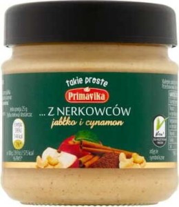 Cashewnotencrème met appel en kaneel 185g Primavika