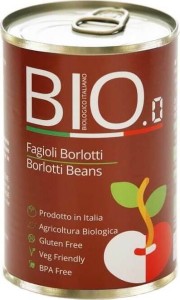 Canned cranberry beans without gluten 400g EKO Gestal